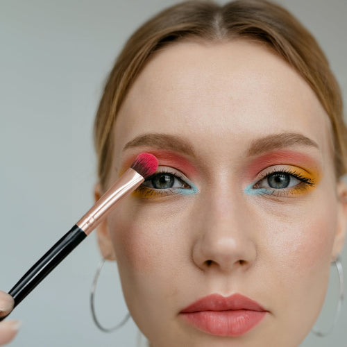 5 Pcs Studio Makeup Brush Set (Black)